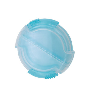 Portable round pill box pocket weekly 7 days Pill organizer for travel