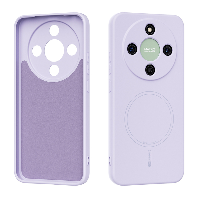 Liquid Silicone Mobile Phone Case for Honor Magic 8 Lite X9D Honor X70 Magnetic Shockproof Phone Protective Shell Cover