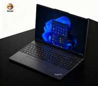 Len Ovo ThinkPad E16 16GB tampilan IPS SSD memori 120Hz grafis khusus ganda Laptop rumah Windows 11