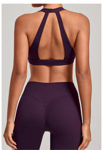 Sujetador Deportivo RUIQUWIN Personalizado, con Push-Up, Talla Grande, Sin Costuras, de Alta Sujeción, Espalda Descubierta, para Entrenamiento, Gimnasio, Deportes, Yoga, para Mujer - Product Image 4