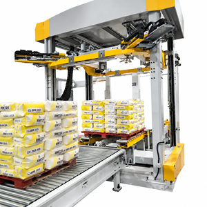 Machine d'emballage à capot extensible à froid haute vitesse, à fonctionnement stable, pour l'emballage automatique de sacs de ciment et de palettes - Product Image 3