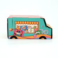 Caja de Embalaje Corrugada con Forma Personalizada, Impresión a Color, Promoción de Marca, Exhibición de Productos al por Menor, Caja de Cartón para Embalaje