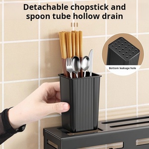 Gancho de Almacenamiento Multifuncional Mejorado para Cocina, Soporte de Pared para Cuchillos, Tapas de Ollas, Organizador de Esquina Móvil para Utensilios de Cocina - Product Image 6