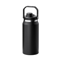 Seau à glace isotherme en acier inoxydable à double paroi de 40 oz/54 oz pour l'extérieur avec couvercles pour tube à glace