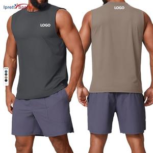 Camisetas sin Mangas Transpirables de Color Sólido para Hombre, Ropa Deportiva de Poliéster, Chaleco de Fitness, Camisetas de <span class=keywords><strong>Baloncesto</strong></span>, Camisetas de <span class=keywords><strong>Tirantes</strong></span> para Correr y Entrenar - Product Image 1
