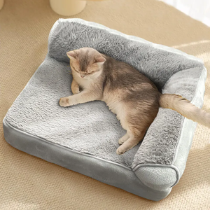 Fabricante, venta al por mayor, alfombrilla de espuma viscoelástica lavable para mascotas, proveedor de productos, cama ortopédica grande para perros - Product Image 4