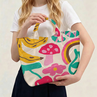 Sac fourre-tout en PVC Doodle Bug, sac transparent imperméable, sac de plage, pochette fourre-tout, sacs à main avec nœud, sac de rangement