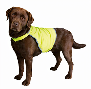Gilet di Sicurezza per Cani Riflettente in Poliestere <span class=keywords><strong>Taglia</strong></span> Media - Border Collie <span class=keywords><strong>Beagle</strong></span> - Product Image 1