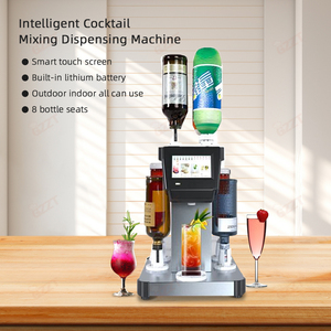 Dispensador <span class=keywords><strong>de</strong></span> Bebidas Automático Portátil <span class=keywords><strong>de</strong></span> Acero Inoxidable <span class=keywords><strong>de</strong></span> 8 Ingredientes, Máquina Mezcladora <span class=keywords><strong>de</strong></span> Cócteles Inteligente Bartesian para Alcohol, Cerveza y Bebidas - Product Image 2