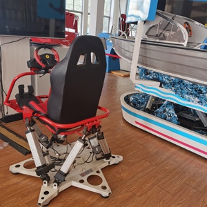 Simulateur de course à mouvement 6dof avec plateforme Stewart 6dof, moteur 600W, 220V/380V - Product Image 5