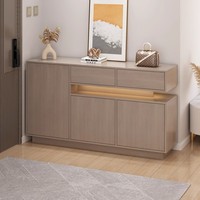 Grande armoire de rangement de chaussures en Mdf Étagère à chaussures moderne de luxe Armoire à chaussures d'entrée