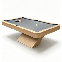 Nouvelle table de billard professionnelle de luxe moderne et personnalisée de haute qualité avec coussinets, 9ft, 8ft, 7ft, en ardoise, en cuir, en bois massif