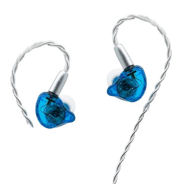 New 10mm Unit Biomembrane Speaker Driver 3.5mm Jacks In-Ear Live Monitor Cable Mmcx Interface Replacement Headset 4-strand