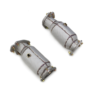Boska Tuyau d'échappement Downpipe Catalytic Converter Tuyau de descente catted à haut débit pour Chevrolet CORVETTE C8 2019-2023 avec <span class=keywords><strong>catalyseur</strong></span> - Product Image 1