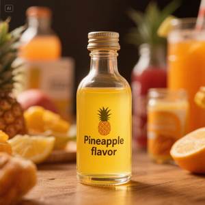 Esencia de Piña Comestible, Líquido Soluble en Agua, Esencia de Piña para Bebidas Lácteas, Esencia para Bebidas Frías - Product Image 3