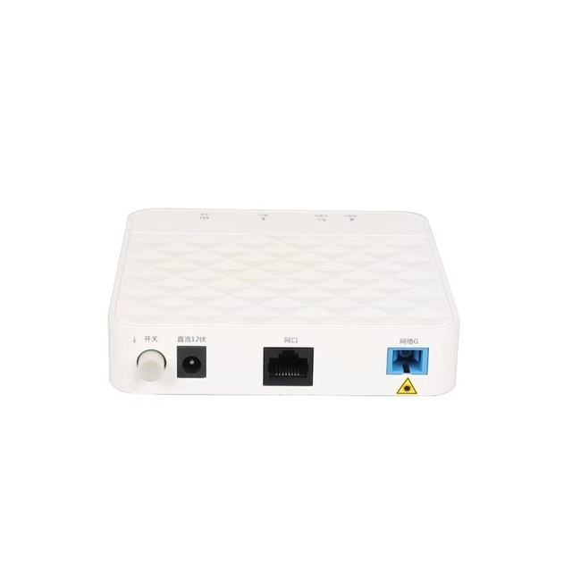 KingType Epon ONU New 1.25Gbps 1GE EPON GPON ONT Single-Mouthed Gigabit Fiber Optic Equipment for FTTH Use