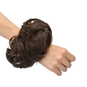 Femmes Synthétiques Bouclés Désordonné <span class=keywords><strong>Chignon</strong></span> <span class=keywords><strong>Chignon</strong></span> Postiche Extensions En Gros Chignons pour Un Look Élégant - Product Image 6