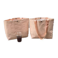 Sacs de rangement pliables en PP tissé, extra larges et confortables, à motif lettres, pour le déménagement et le shopping