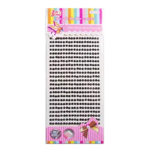 Crystal Rhinestones Sticker Sheets Bling Rhinestone Stickers Sheet Rhinestone Face Gems Sticker