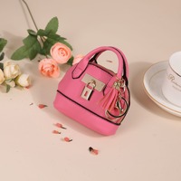 Portefeuille en cuir de luxe porte-clés coupe Mini porte-monnaie sac à main porte-clés en cuir Mini portefeuille sac voiture porte-clés cadeau sac pendentif
