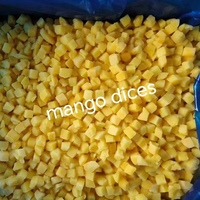 Verse oogst, veilige productie, aangepaste verpakking en OEM-gecertificeerd, jaarronde levering, IQF diepvriesfruit mango