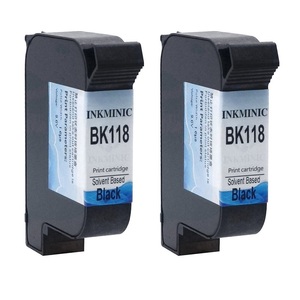 Cartucho de Tinta Negra Compatible BK118 a Base de Solvente con Chip para Impresoras Domino GX30i G230i G35i G20i Gx150i TIJ - Product Image 6
