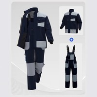 Vêtements de travail ignifuges en coton et polyester, vêtements de sécurité, uniformes de travail, combinaisons de travail, uniformes d'atelier