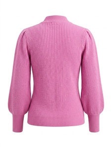 Qualité excellente, respirant, manches longues, col haut, mélange viscose, nylon, polyester, longueur standard, pour femmes. - Product Image 4