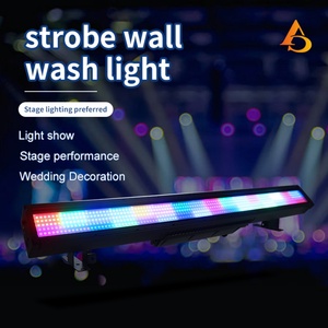 AICPOSE Novedades Barra de Luz Estroboscópica de Pared RGBW UV para Exteriores, Barra de Luz LED de Píxeles para Escenario - Product Image 2