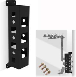 Attelage mural 1 "1.25" 2 "récepteur d'attelage pour vélo Ski Cargo Rack stockage Garage Organisation - Product Image 1