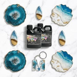 LEQU Pegamento UV Transparente de Curado Rápido Happy And Fun 200g, Adhesivo UV Resistente al Agua de Alta Fijación para Vidrio y Joyería - Product Image 3