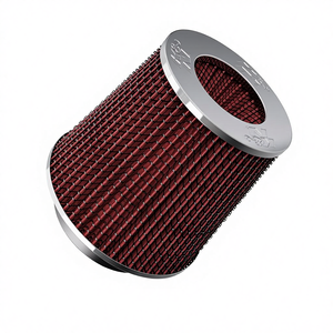 Nuevo <span class=keywords><strong>Filtro</strong></span> de Aire Universal de <span class=keywords><strong>Alto</strong></span> <span class=keywords><strong>Flujo</strong></span> <span class=keywords><strong>K</strong></span>&<span class=keywords><strong>N</strong></span> con Abrazadera para Abarth 124 Spider (1.4L) 2016- OE RG-1001RD, Brida 63, Altura del <span class=keywords><strong>Filtro</strong></span> - Product Image 1