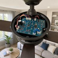 Carte de contrôle de ventilateur BLDC certifiée CE RoHS REACH, personnalisée, en matériau FR-4, conforme à la norme IPC-A-600 Classe 3, vente en gros