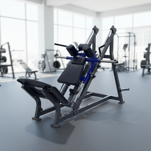 เครื่องแฮคสควอทแบบใช้แผ่นเหล็กสองฟังก์ชั่นสำหรับออกกำลังกายขา ปลอดภัย ใช้ได้ทั้งในร่มและกลางแจ้ง เหมาะสำหรับยิมและฟิตเนส - Product Image 4