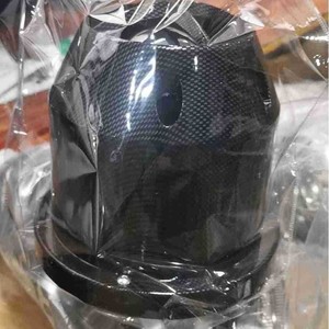 Filtro de aire de fibra de carbono tipo hongo de 76 mm universal para mejora de automóviles - Product Image 4