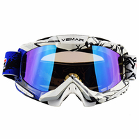Lunettes de moto VEMAR pour la descente en motocross, anti-poussière, lunettes de motocross, lunettes tout-terrain, lunettes de moto, gafas