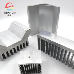 Custom 6000 Series Industrial Extruded CNC Machining Parts Anodized Aluminum Alloy Extrusion Profile Manufacturer