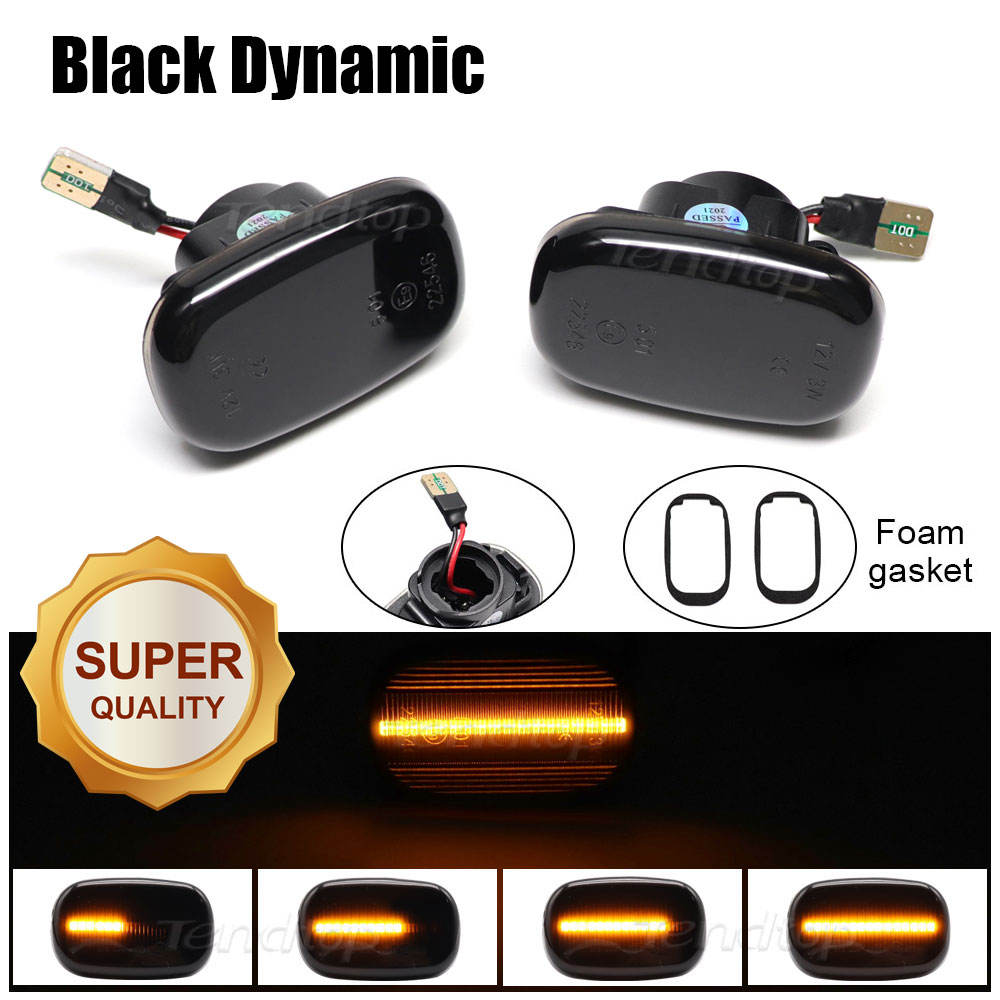2x Black dynamic-Super quality