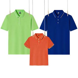 Camisas de Uniforme Escolar para Niños de Color Sólido con Logotipo Bordado Personalizado en Poliéster y Algodón, Camisas Polo para Hombre - Product Image 3