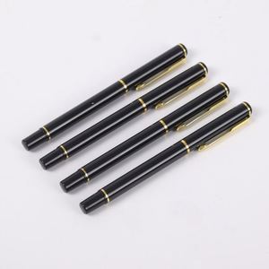 Best-Selling Luxury Metal Ballpoint <b>Pen</b> Custom Black Signature <b>Pen</b> with Corporate Advertising Logo 0.5mm Writing Width - Product Image 1