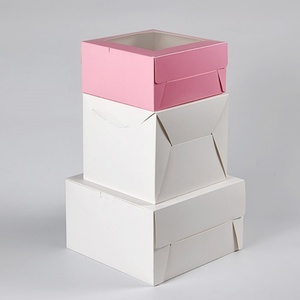 Sunshine Wholesale High Quality Custom White Tall Cake <b>Box</b> Board Coated - Product Image 2