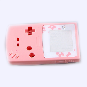 مجموعة كاملة من ملحقات الإصلاح لعلبة جيم بوي كولور، غطاء بتصميم زهر الكرز لوحدة تحكم الألعاب، غلاف بديل - Product Image 5