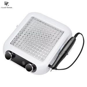 Drdomain קובץ מסמר מקדחה עם אבק אספן הציפורן אספן הטורבינה חלק מסמר אבק 2 ב 1 - Product Image 1