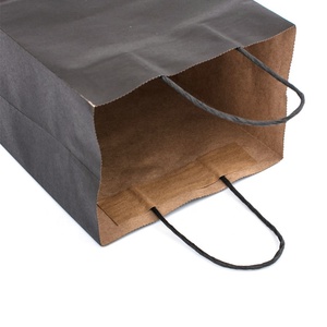 Chất lượng cao tùy chỉnh chung trống Kraft Túi giấy phong cách cổ điển Bán buôn túi xách quà tặng với in kỹ thuật số - Product Image 4