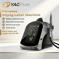 Perfectlaser Portable Q Switched Nd Yag 5 millions de coups, écran tactile HD, machine laser picoseconde pour l'épilation des sourcils, utilisation en salon
