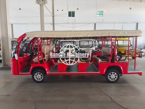 Vente flash : Bus électrique à faible vitesse à 4 roues, 18 places, mini-bus, moteur AC 11 kW, navette électrique pour l'école - Product Image 6