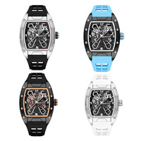 MEGIR Nouveau Modèle Vente Directe Usine Montre Homme Élégante Décontractée à Quartz en Alliage et Silicone Aiguille Lumineuse Personnalisation Résistante