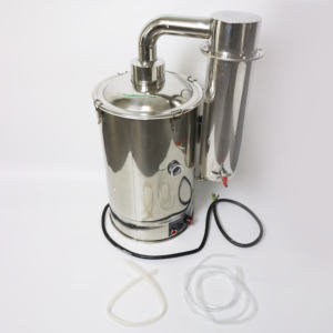 Équipement industriel de laboratoire 20L Distillateur d'eau automatique en acier inoxydable à chauffage électrique avec fonction d'ajout d'eau automatique - Product Image 2