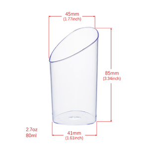 Vasos Desechables para Postre MingYu de Grado Alimenticio PS con Tapas, Vasos de Plástico para Postres Más Vendidos MY-4585 - Product Image 6