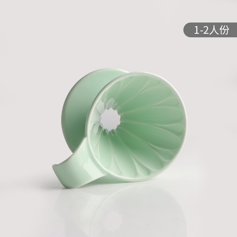 Light green (serves 1-2) floral design